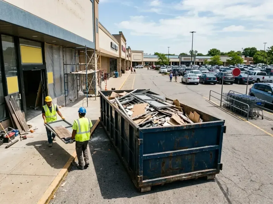 retail-store-renovation-debris-003 — frequently asked questions, Roll-off Dumpster Rentals in Rancho Calaveras, CA